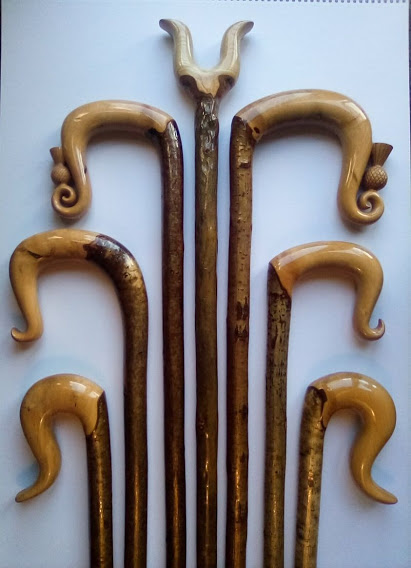 collection of Plain wooden Sticks